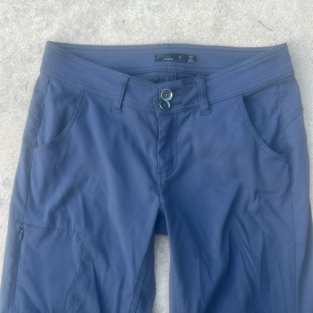 PrAna Grey Halle Hiking Pant Women's Size 4 - Picture 2 of 9